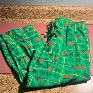 Men’s MT Dew Pajama Bottoms